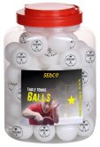 Míčky na stolní tenis Sedco for Training 1* Cell Free 60ks bílé
