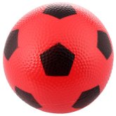 Fotbal gumový míč červený
