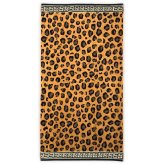 Oboustranná plážová osuška Lovely Home Jaguar Brown