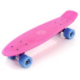 Pennyboard Meteor 23691 neonově růžová - modrá