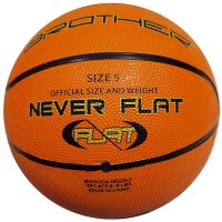 Basketbalový míč Acra oranžový velikost 5