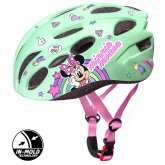 Cyklistická helma In-mold Seven Minnie - zelená