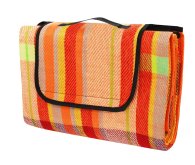 Pikniková deka CALTER ONE 150x130 cm - oranž pruh