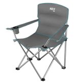 Skládací židle NILS Camp NC3079 šedá-zelená