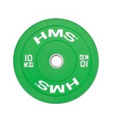 Barevný bumper kotouč HMS CBR 10 kg