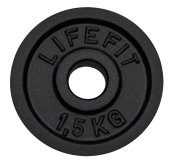 Kotouč Lifefit 1,5kg, pro 30mm tyč