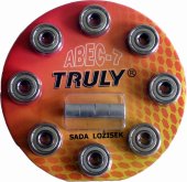 Sada ložisek Truly ABEC 7 - Carbon/8ks