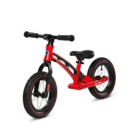 Micro Balance Bike Deluxe Red + dárek plyšák