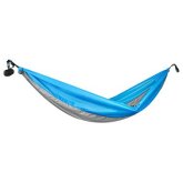 Outdoorová houpací síť Spokey Air Rocker šedo-modrá