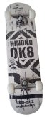 Skateboard Acra S3 závodní s protismykem bílý