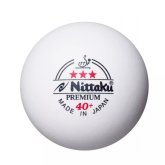 Míčky na stolní tenis Nittaku Premium *** 40+ (3ks)