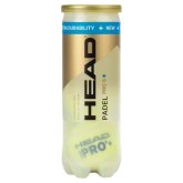Míčky na padel Head Padel Pro S+ 3ks