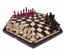 Šachová souprava PRO 3 HRÁČE STŘEDNÍ