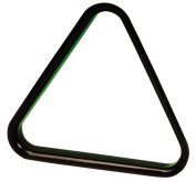 Trojúhelník Garthen plastový černý